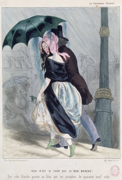 „Nic není tak drahé jako Le Bon Marche“ od Charles Vernier